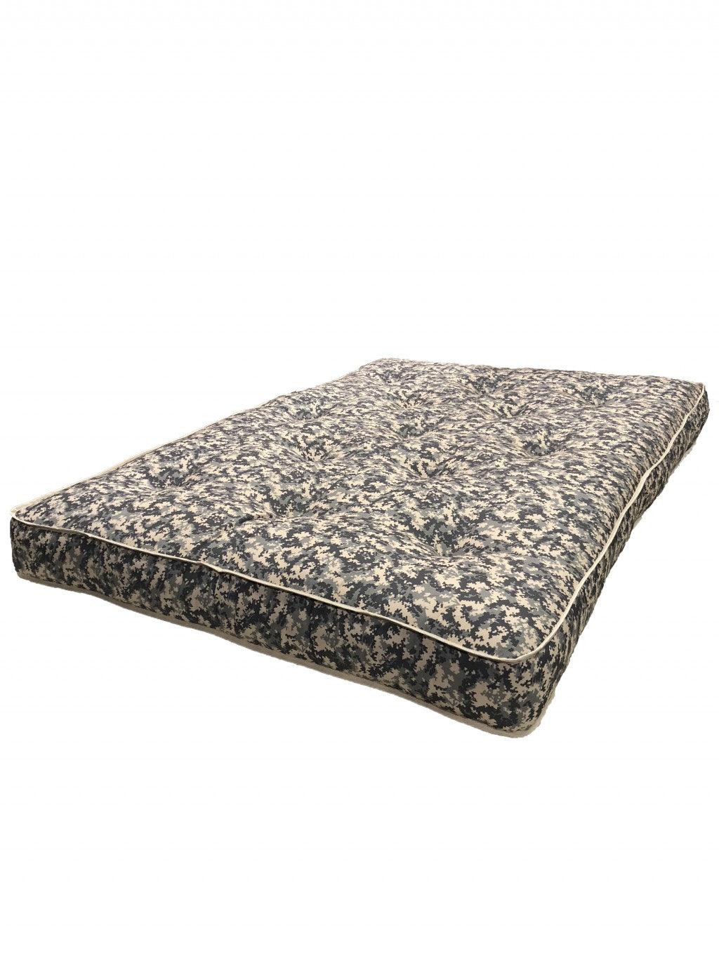 8" Camo Double Foam Full Mattress - FurniFindUSA