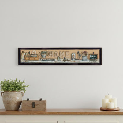 Where Family and Friends Gather Black Framed Print Wall Art HomeRoots