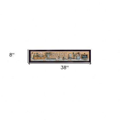Where Family and Friends Gather Black Framed Print Wall Art HomeRoots