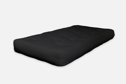 8" Black Double Foam Full Futon Mattress - FurniFindUSA