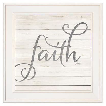 Simple Words Faith 1 White Framed Print Wall Art HomeRoots