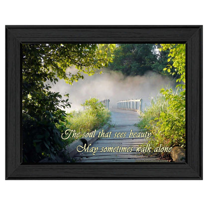 Beauty 1 Black Framed Print Wall Art HomeRoots