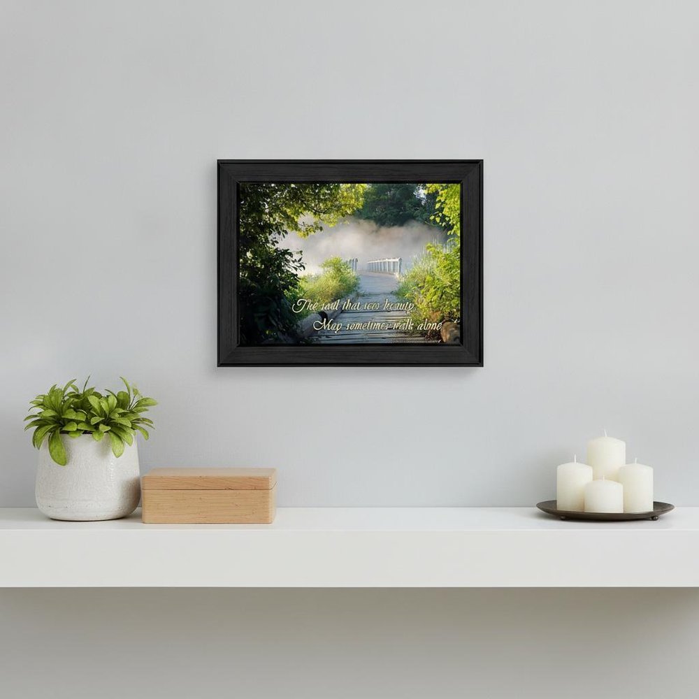Beauty 1 Black Framed Print Wall Art HomeRoots