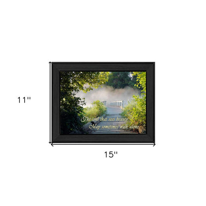 Beauty 1 Black Framed Print Wall Art HomeRoots