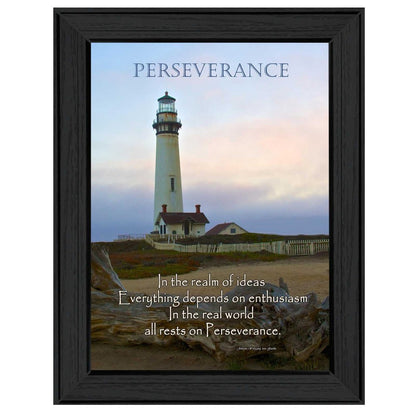Perseverance 1 Black Framed Print Wall Art HomeRoots