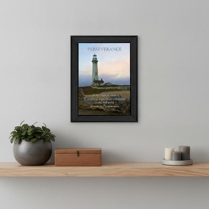 Perseverance 1 Black Framed Print Wall Art HomeRoots