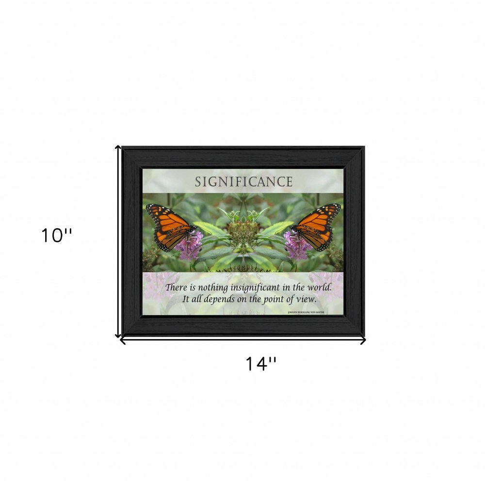 Significance 1 Black Framed Print Wall Art HomeRoots