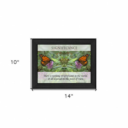 Significance 1 Black Framed Print Wall Art HomeRoots
