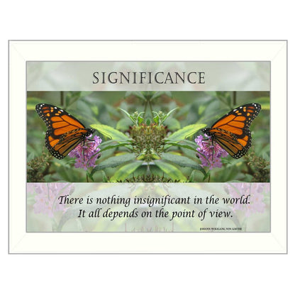 Significance 2 White Framed Print Wall Art HomeRoots