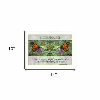 Significance 2 White Framed Print Wall Art HomeRoots