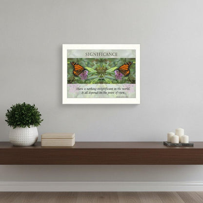 Significance 2 White Framed Print Wall Art HomeRoots