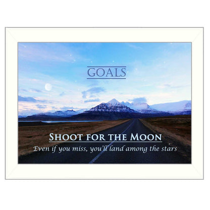 Goals 2 White Framed Print Wall Art HomeRoots
