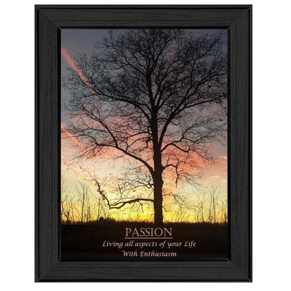 Passion 1 Black Framed Print Wall Art HomeRoots