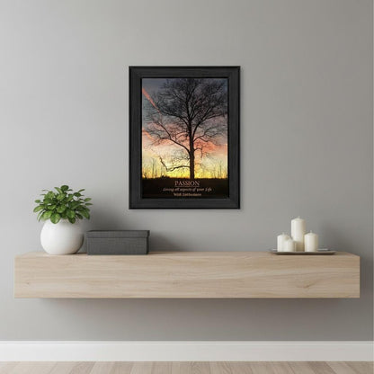 Passion 1 Black Framed Print Wall Art HomeRoots