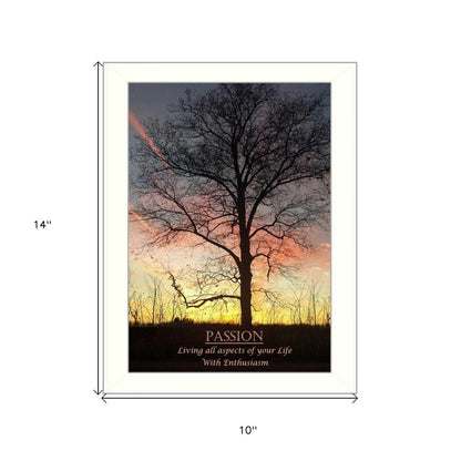 Passion 2 White Framed Print Wall Art HomeRoots