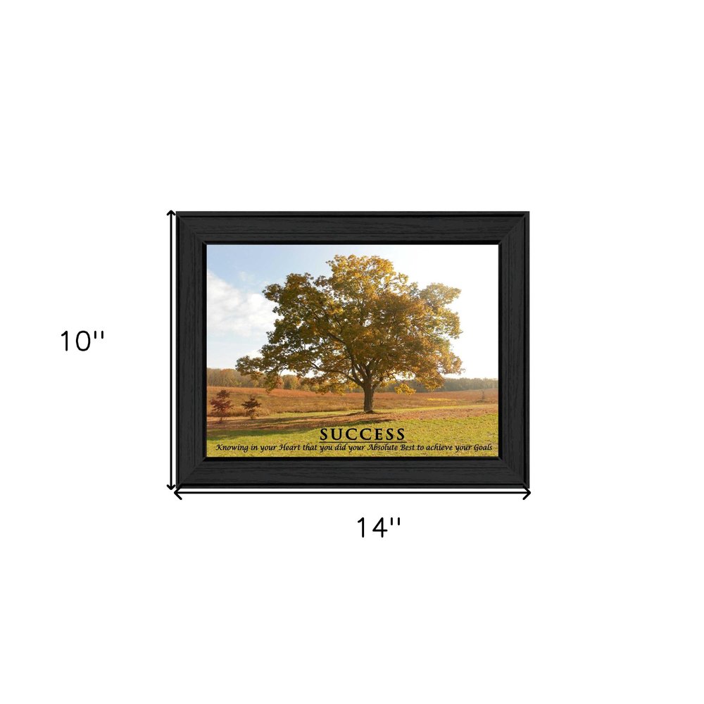 Success 1 Black Framed Print Wall Art HomeRoots