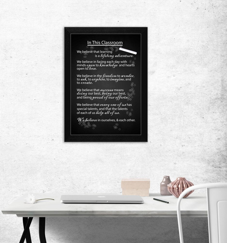 In the Classroom Black Framed Print Wall Art HomeRoots