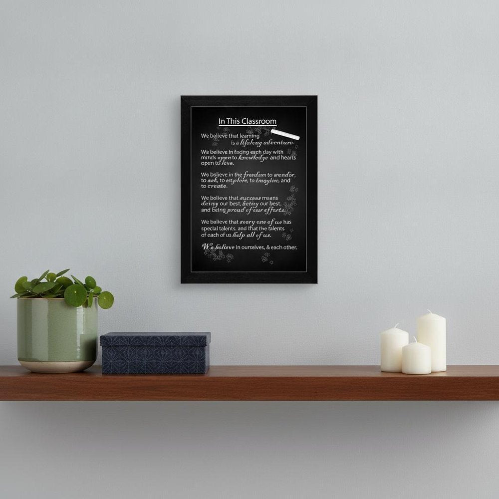In the Classroom Black Framed Print Wall Art HomeRoots