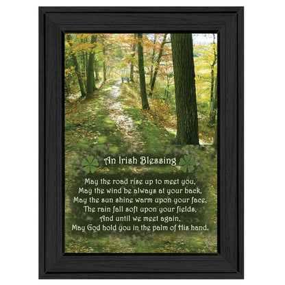 Irish Blessing Black Framed Print Wall Art HomeRoots