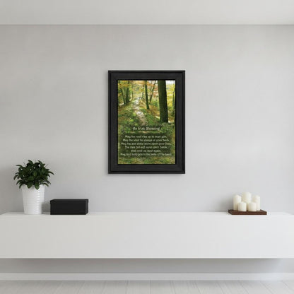 Irish Blessing Black Framed Print Wall Art HomeRoots