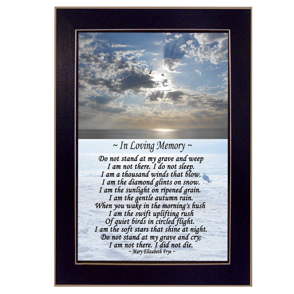In Loving Memory 2 Black Framed Print Wall Art HomeRoots