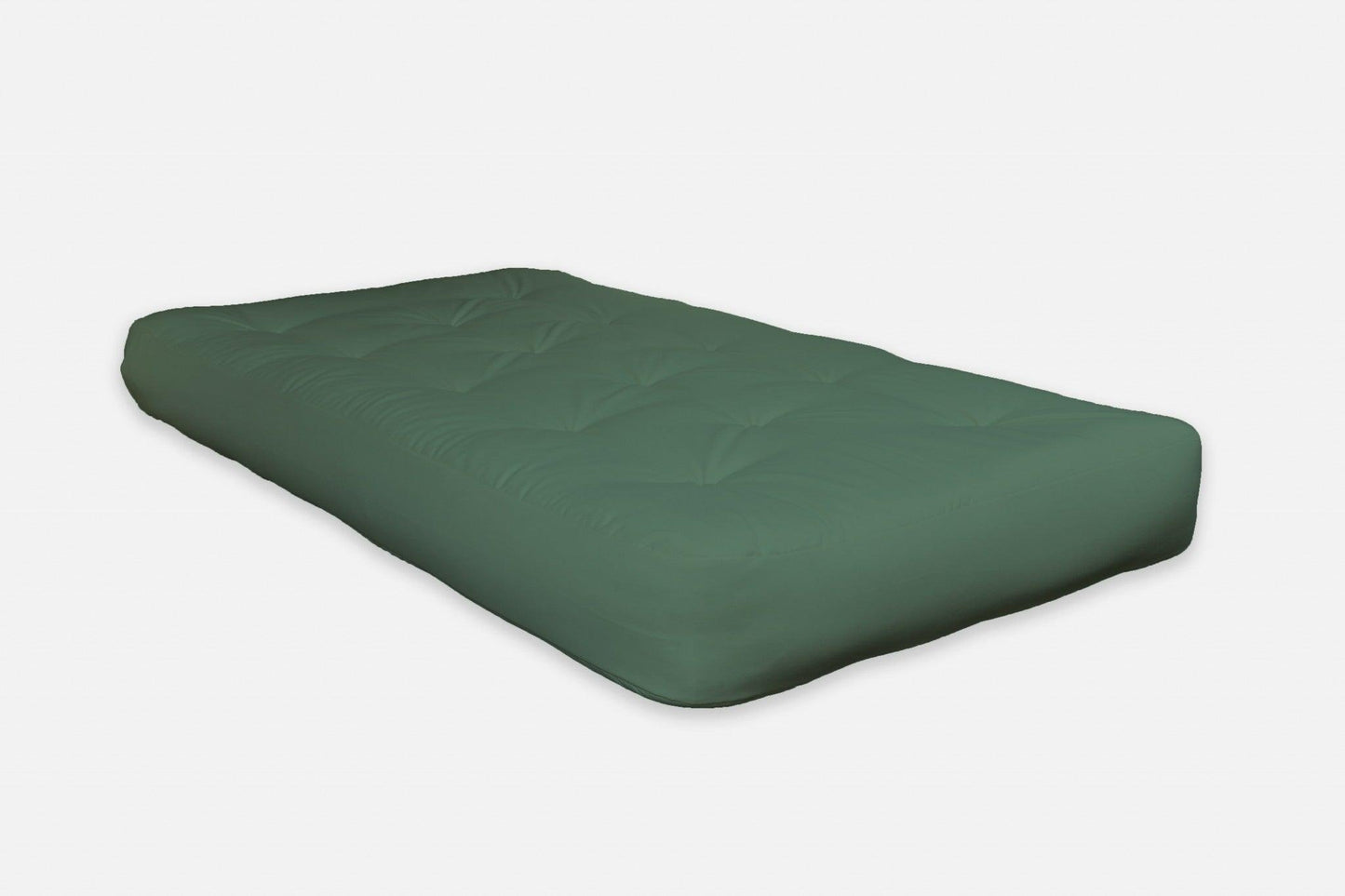 6" Green Single Foam Twin Futon Mattress - FurniFindUSA