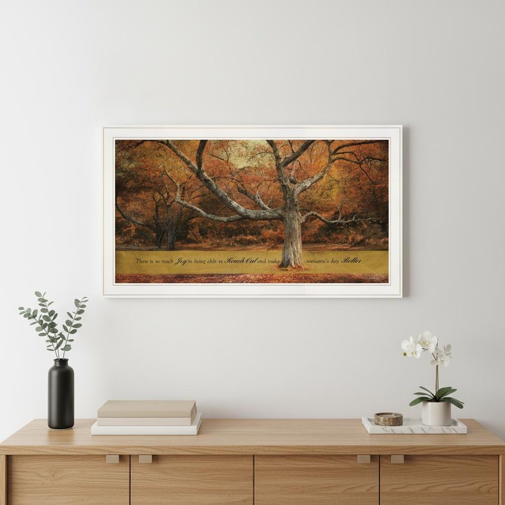 Reach Out 1 White Framed Print Wall Art HomeRoots