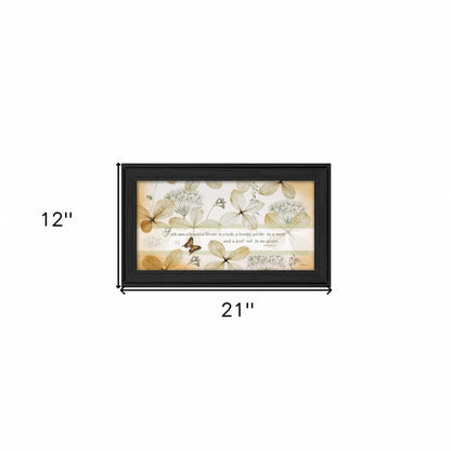 Faith Sees Black Framed Print Wall Art HomeRoots