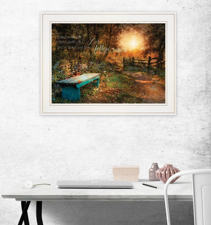 Show Me the Path 1 White Framed Print Wall Art HomeRoots