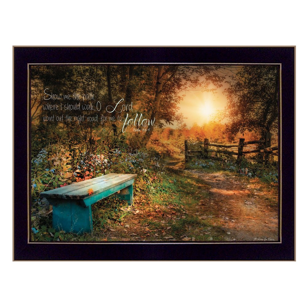 Show Me the Path 2 Black Framed Print Wall Art HomeRoots