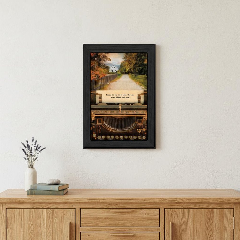 Read Know Learn Grow 1 Black Framed Print Wall Art — view 4
