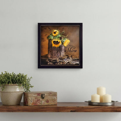 Choose to Shine Black Framed Print Wall Art HomeRoots