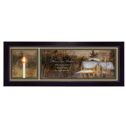 God Bless Our Home 2 Black Framed Print Wall Art HomeRoots