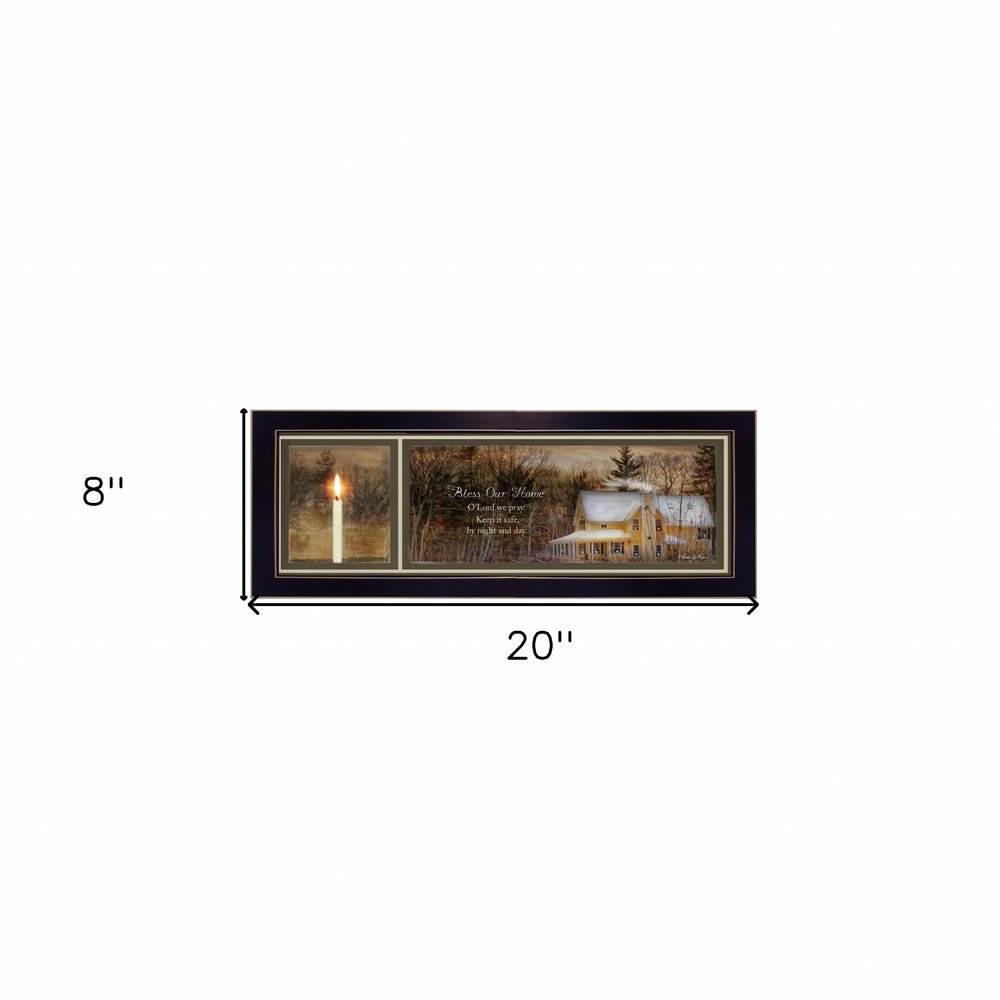 God Bless Our Home 2 Black Framed Print Wall Art — view 9