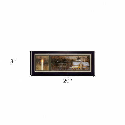 God Bless Our Home 2 Black Framed Print Wall Art HomeRoots