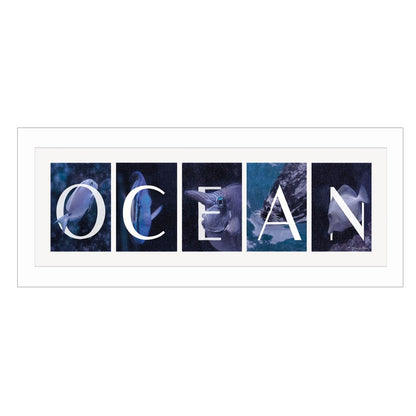 Ocean 2 White Framed Print Wall Art HomeRoots