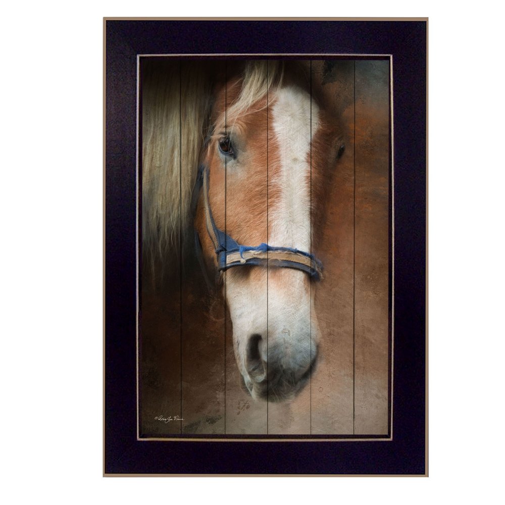 Blaze Black Framed Print Wall Art HomeRoots