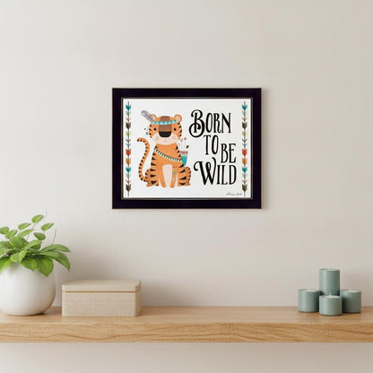 Born to be Wild 1 Black Framed Print Wall Art HomeRoots