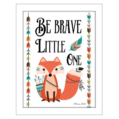 Be Brave Little One 2 White Framed Print Wall Art HomeRoots