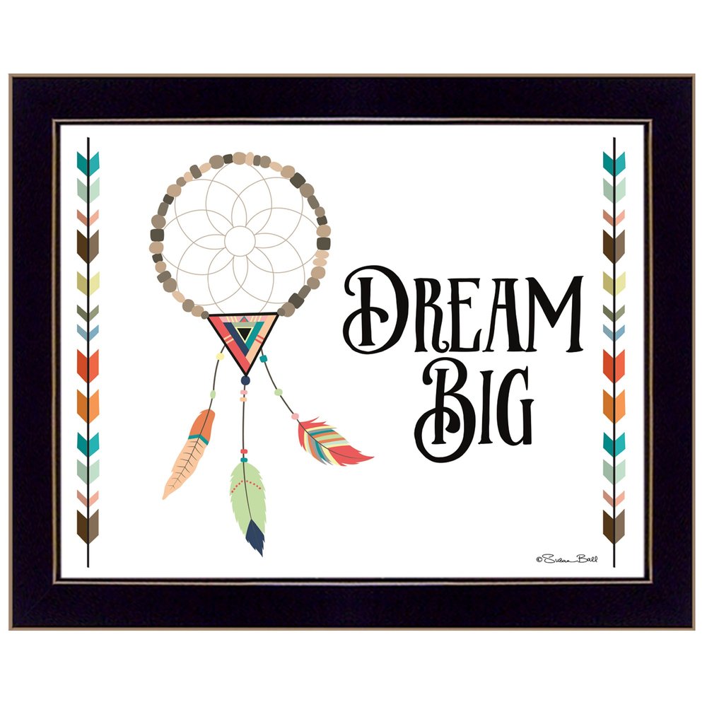Dream Big 1 Black Framed Print Wall Art HomeRoots