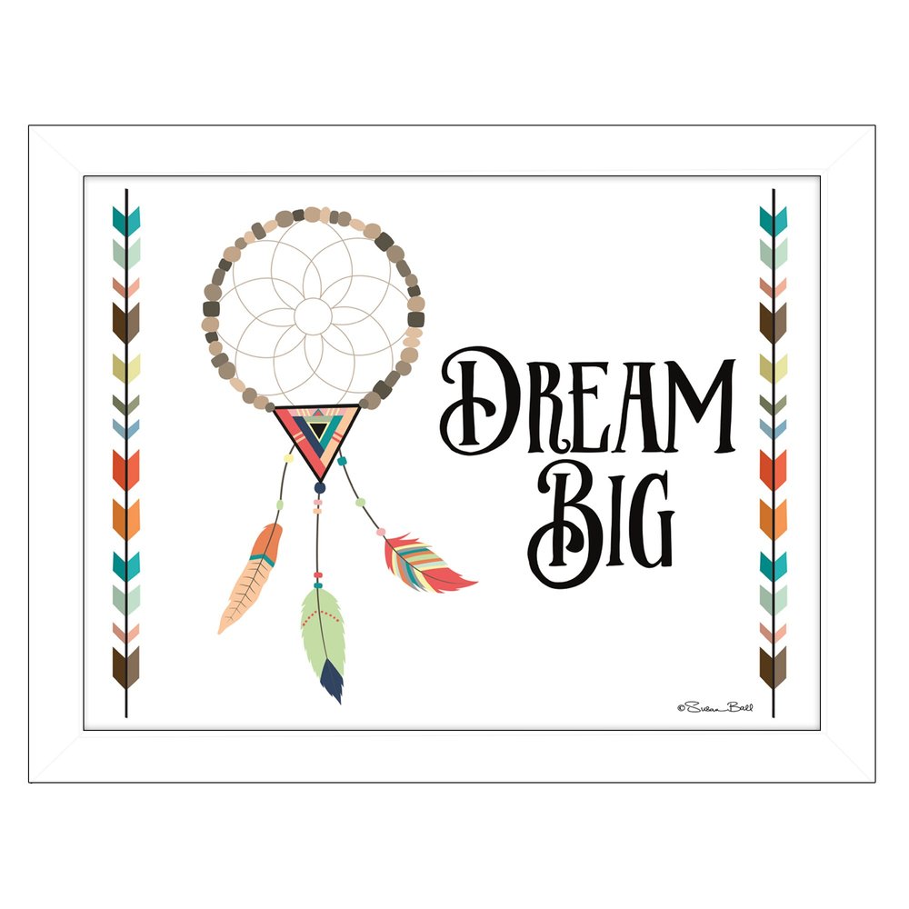 Dream Big 2 White Framed Print Wall Art HomeRoots