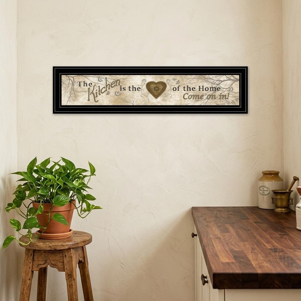 Vintage Kitchen 2 Black Framed Print Kitchen Wall Art HomeRoots