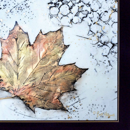 Channeling Fall 1 Black Framed Print Wall Art HomeRoots