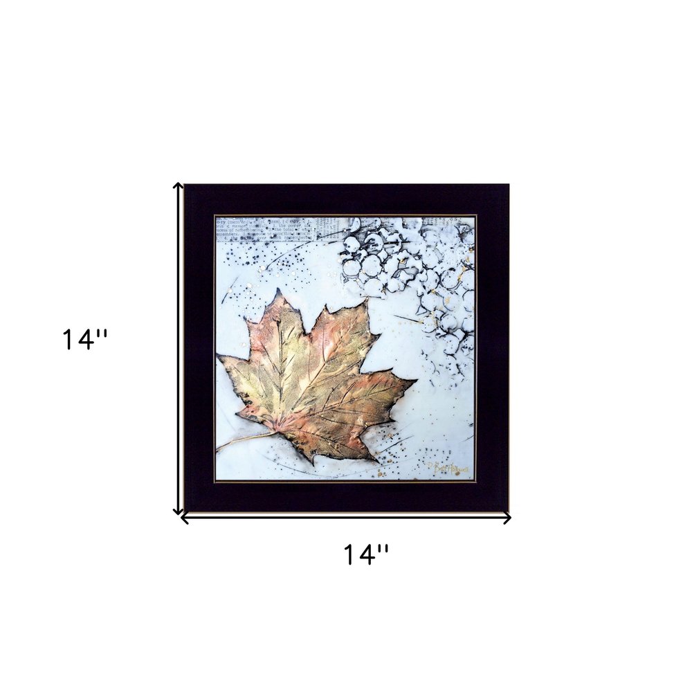 Channeling Fall 1 Black Framed Print Wall Art HomeRoots