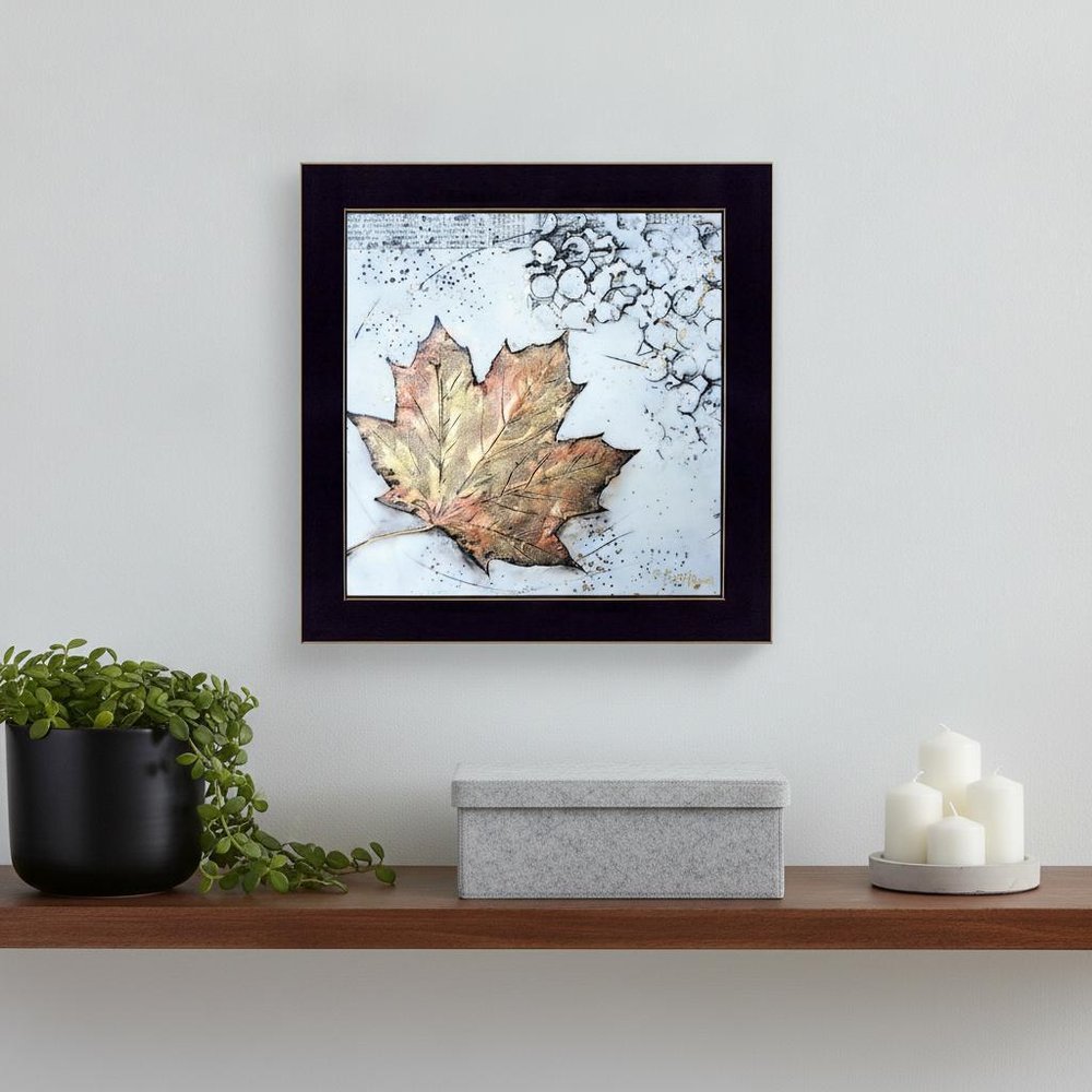 Channeling Fall 1 Black Framed Print Wall Art HomeRoots