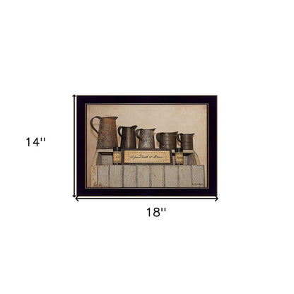 A Friend Loveth at All Time 1 Black Framed Print Wall Art HomeRoots
