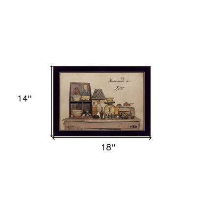 Homemade is Best 1 Black Framed Print Kitchen Wall Art HomeRoots