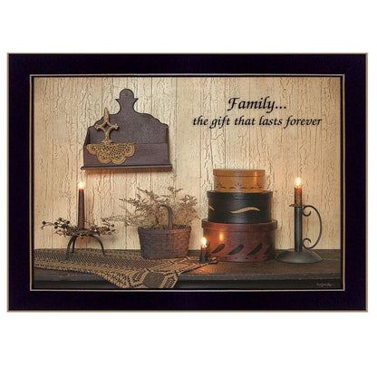 Forever Family 1 Black Framed Print Wall Art HomeRoots