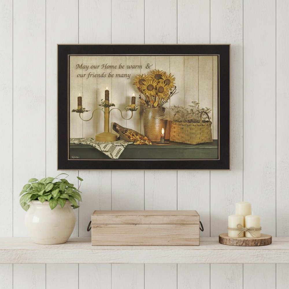 Our Home 1 Black Framed Print Wall Art HomeRoots
