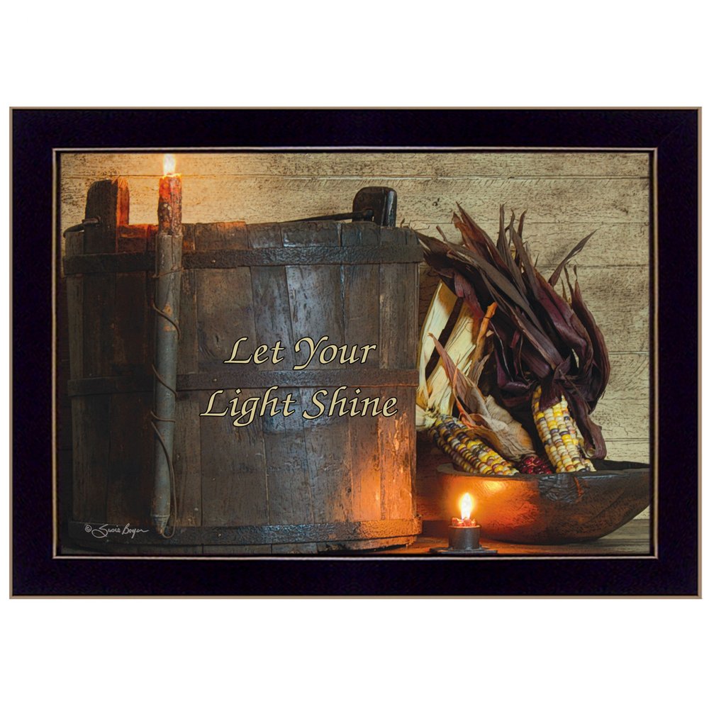 Indian Corn 1 Black Framed Print Wall Art HomeRoots